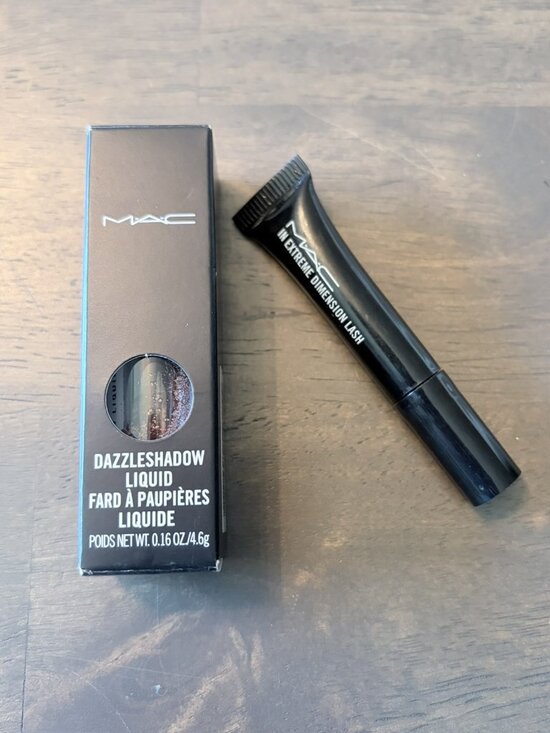 MAC Cosmetics Other - MAC Dazzleshadow Liquid Eyeshadow Rayon Rays + Mini Mascara Set NIB